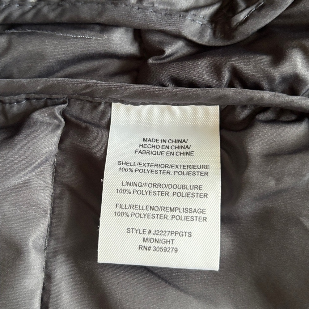 Recreation by Thread & Supply Tabitha Jacket Women’s Dark Gray Collarless Size L - Picture 9 of 12